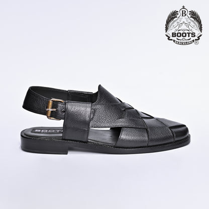 Handcrafted Leather Peshawari Chappal