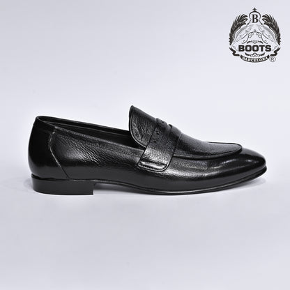 Men’s Pure Leather Formal Shoes - Classic Buckle-Free